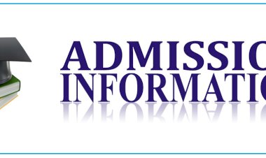 Admission Schedule 2020